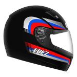 Capacete Ebf 7 Line Pto/Azul